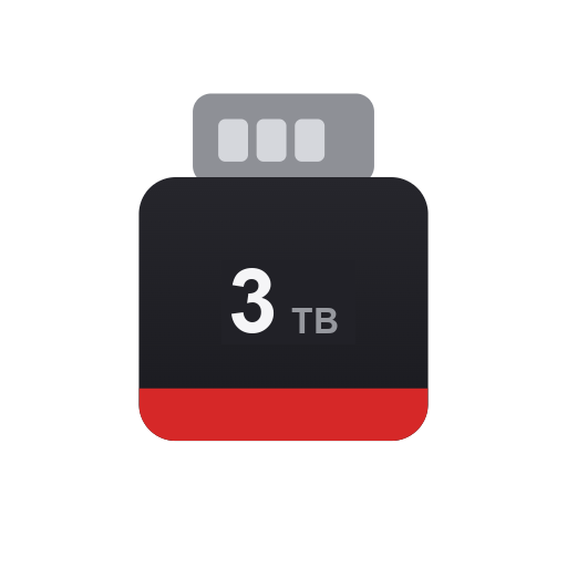 Studio — 3 TB